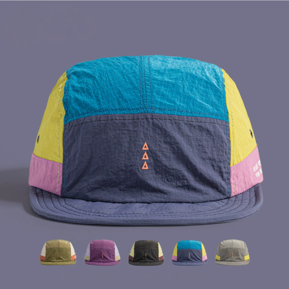 Aquatic Sports Hat - 5 Panel Baseball Cap Short Brim