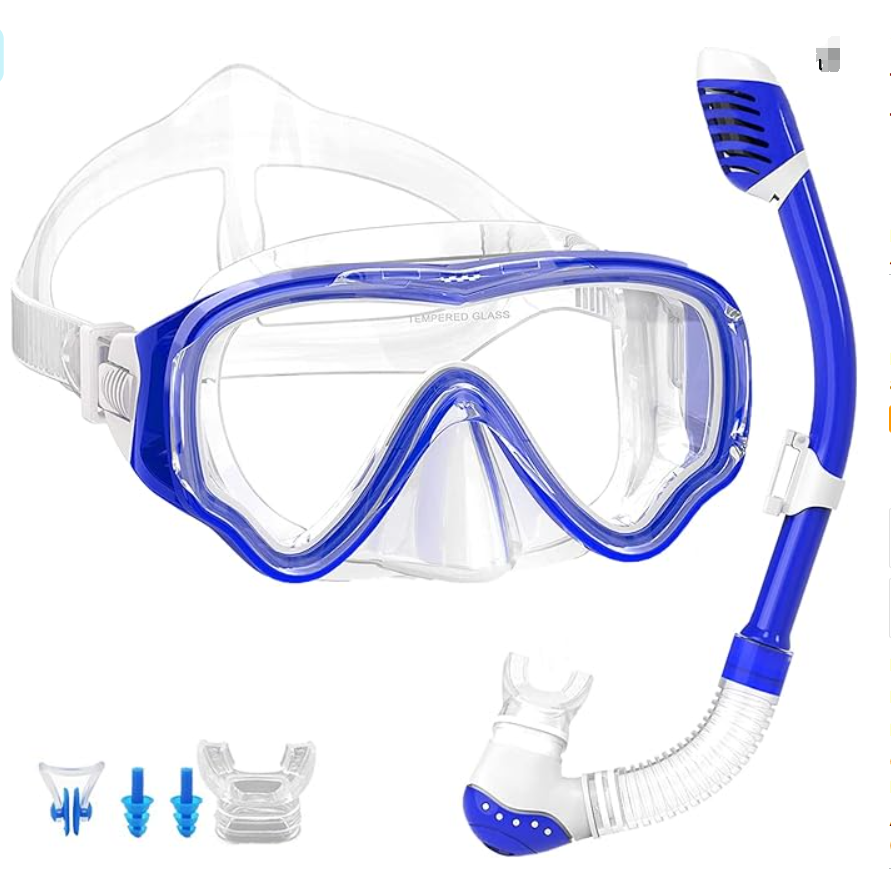 Children's Diving Mask Childre - Freediving Mask Set のレビューと価格