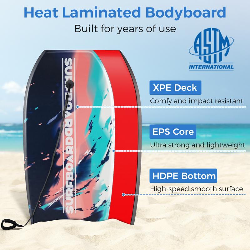 33/37/41 Inches Lightweight Bo - Bodyboard Boogie Board のレビューと価格
