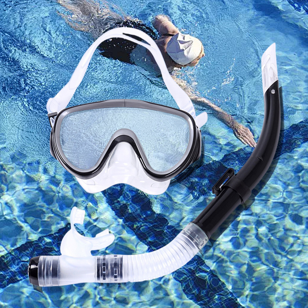 Diving Mask & Snorkel Set Adju - Freediving Mask Set のレビューと価格