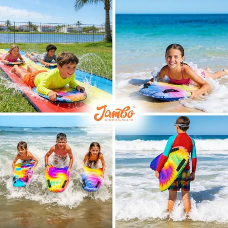 4 Pack Inflatable Surf Body Bo - Bodyboard Boogie Board のレビューと価格