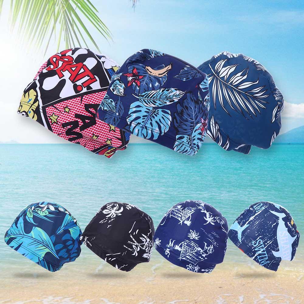 Diving Hat Calico Swim Cap Ear - Aquatic Sports Hat のレビューと価格
