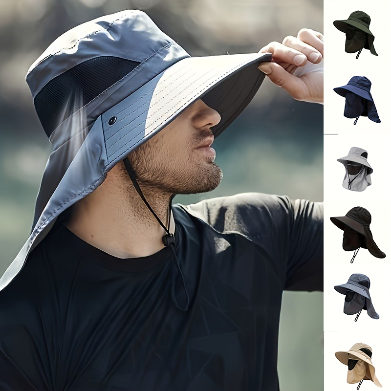 Wide Brim Sun Hat Mesh Breatha - Aquatic Sports Hat のレビューと価格