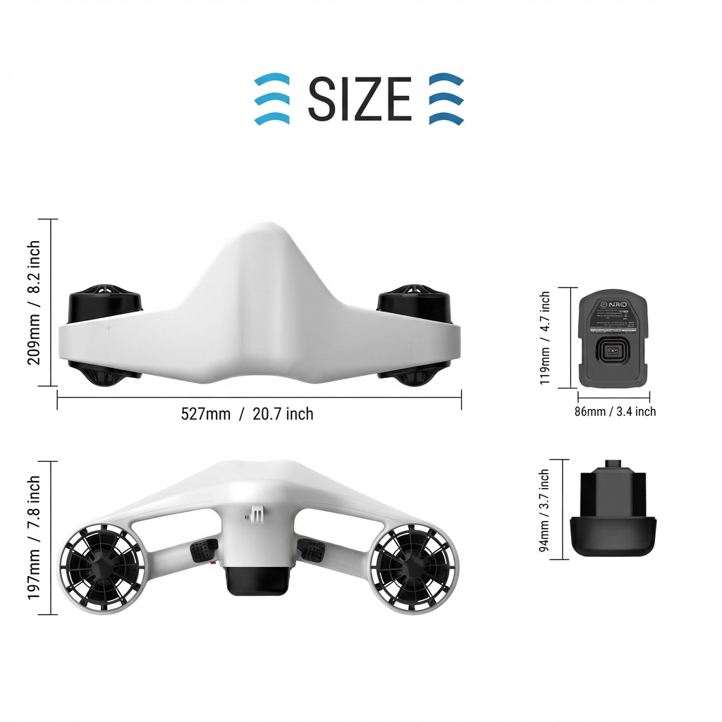 Electric Sea Scooter 30m Under - Aquatic Diving のレビューと価格