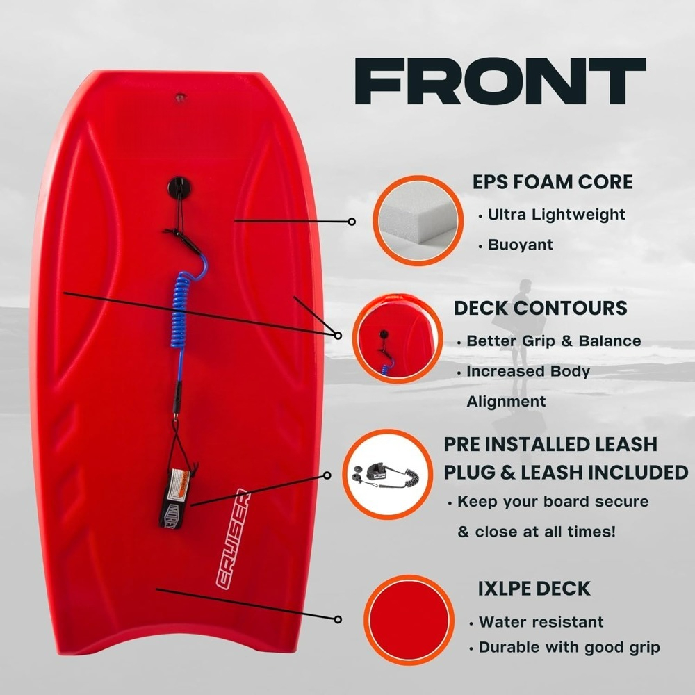 Boogie Board Cruiser The Origi - Bodyboard Boogie Board のレビューと価格