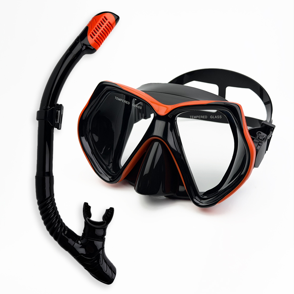 Dry Snorkel Set Diving Mask Fo - Freediving Mask Set のレビューと価格