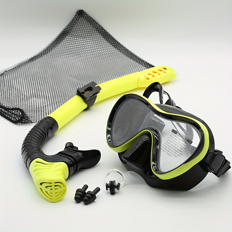 Professional Silicone Snorkeli - Freediving Mask Set のレビューと価格
