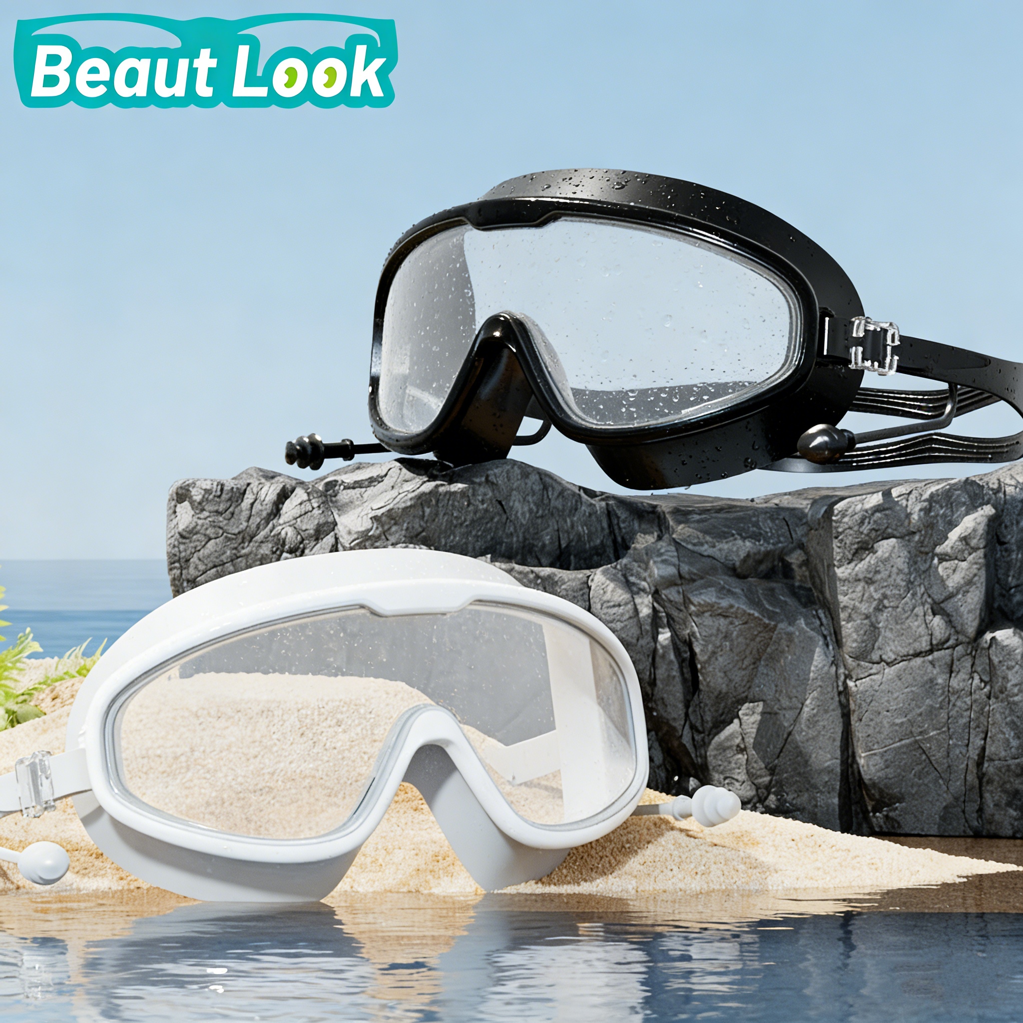 Snorkel Diving Mask with Built - Snorkel Dry Top のレビューと価格