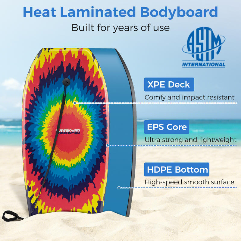 33/37/41 Inches Lightweight Bo - Bodyboard Boogie Board のレビューと価格