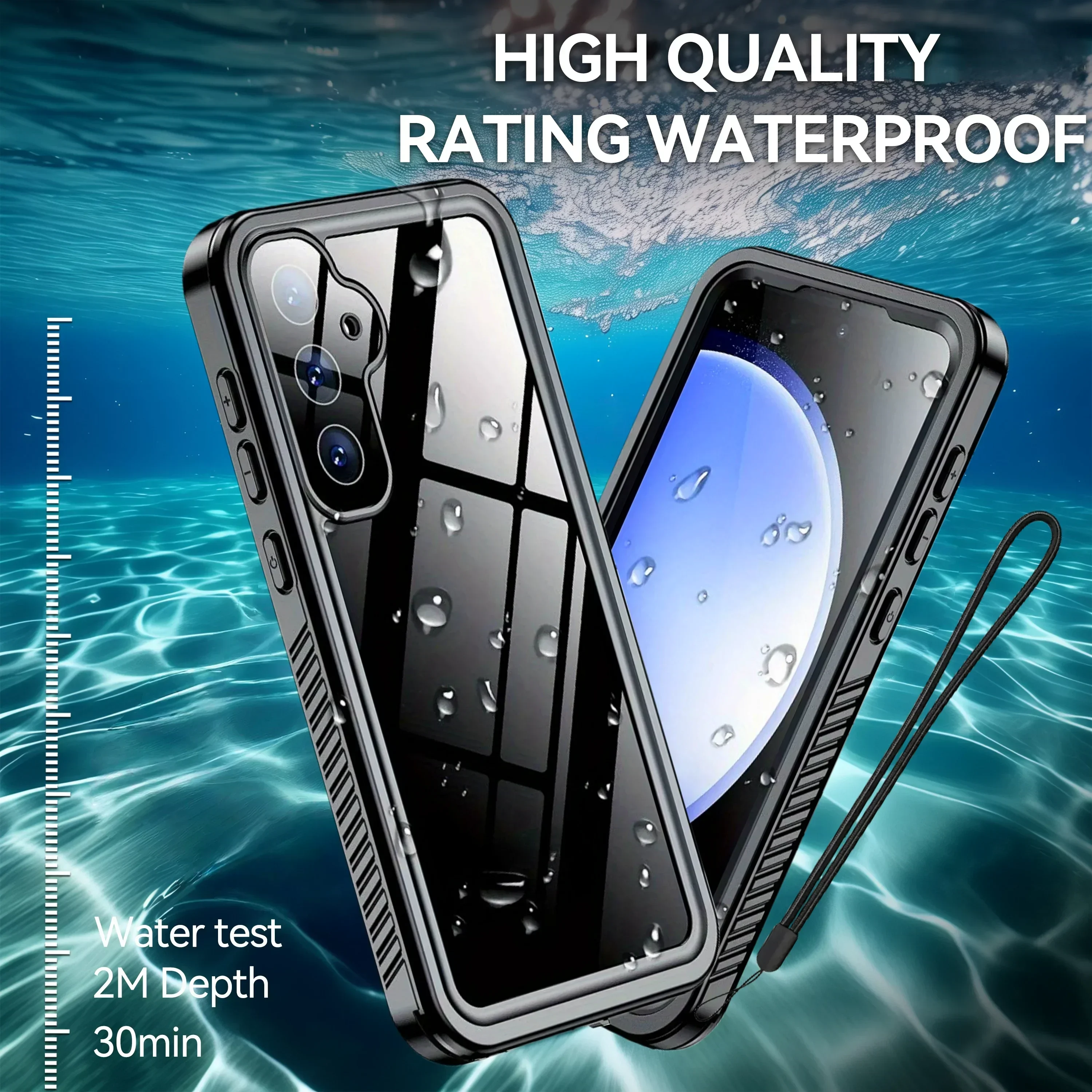 IP68 Waterproof Case for Samsu - Aquatic Diving のレビューと価格