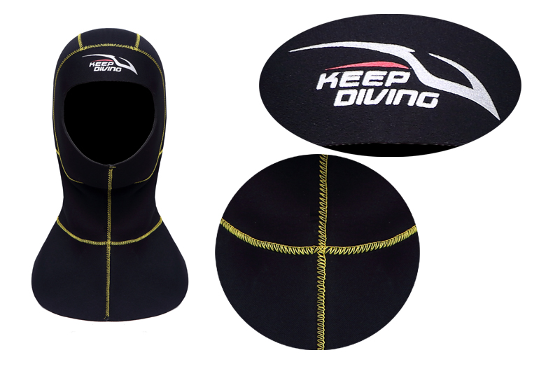 3mm Neoprene Scuba Diving Hood - Snorkel Dry Top のレビューと価格