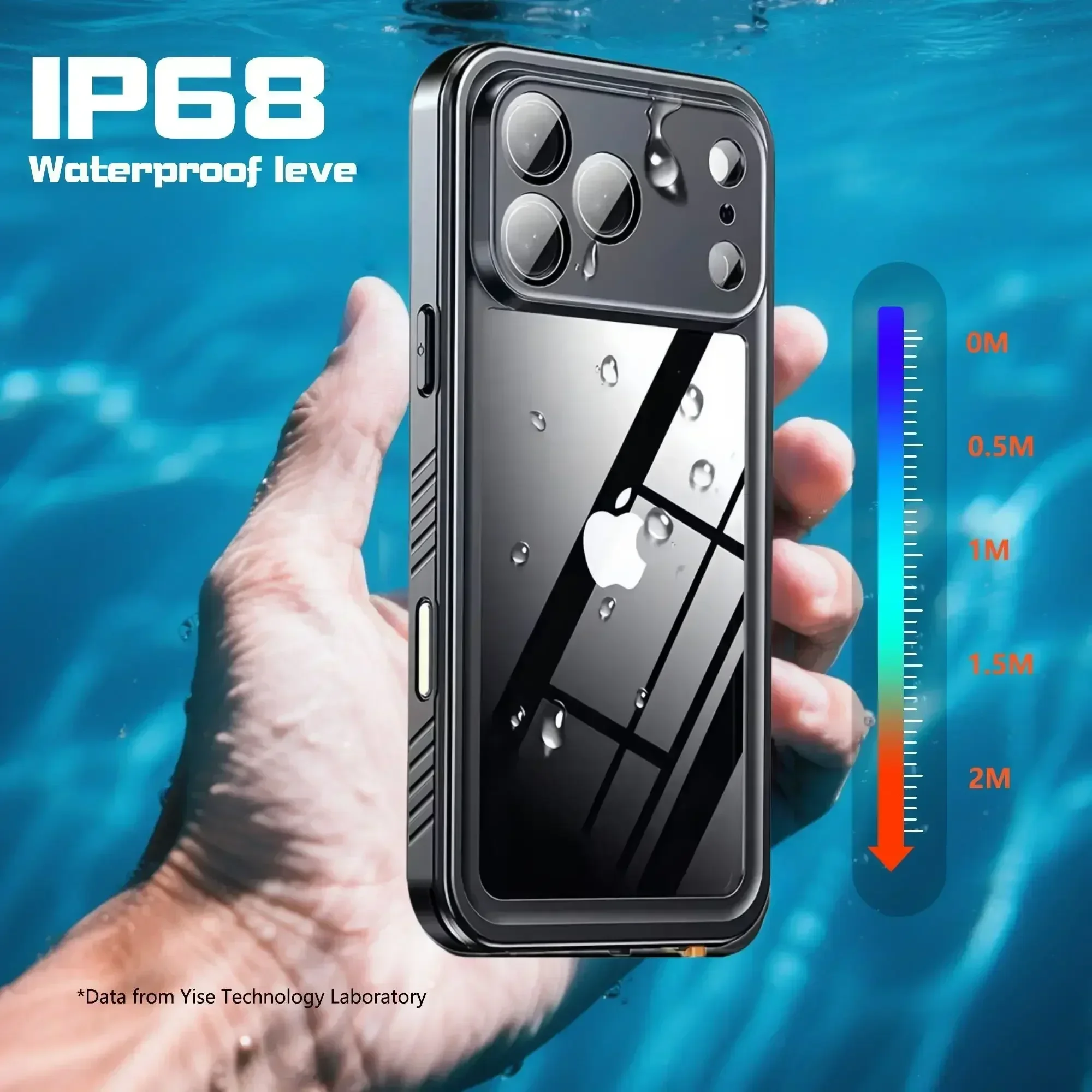 IP68 Waterproof Case for iphon - Aquatic Diving のレビューと価格