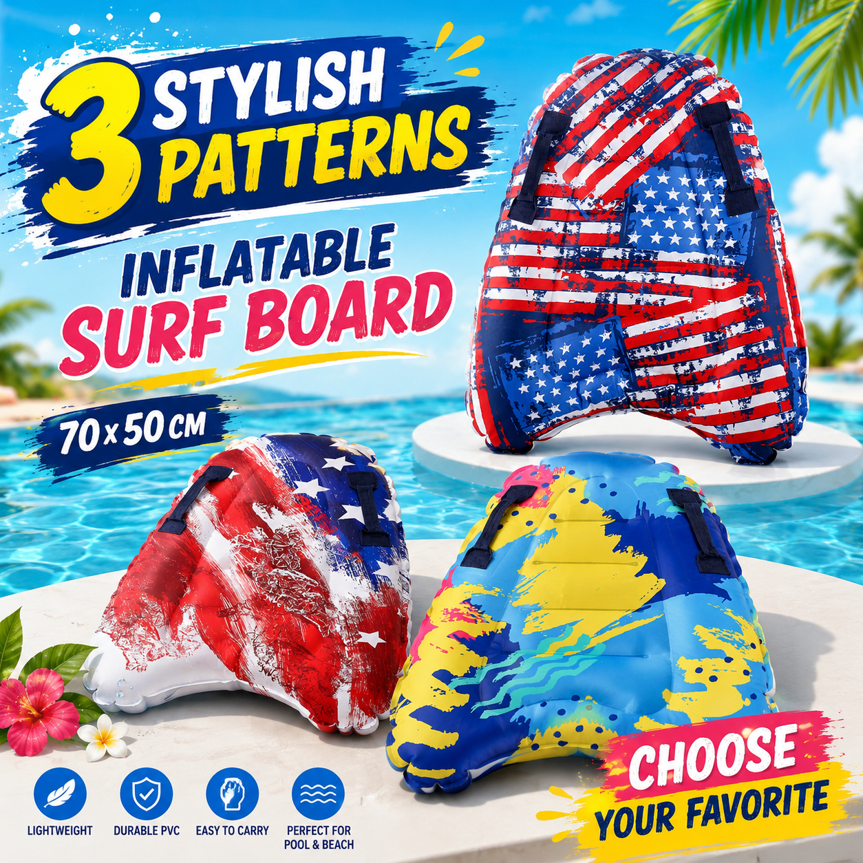 Inflatable Body Board Surfboar - Bodyboard Boogie Board のレビューと価格