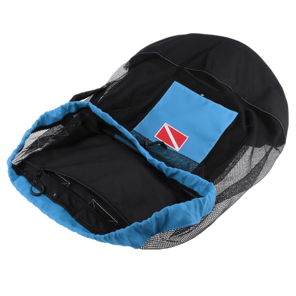 Scuba Diving Mesh Backpack 80L - Snorkel Dry Top のレビューと価格