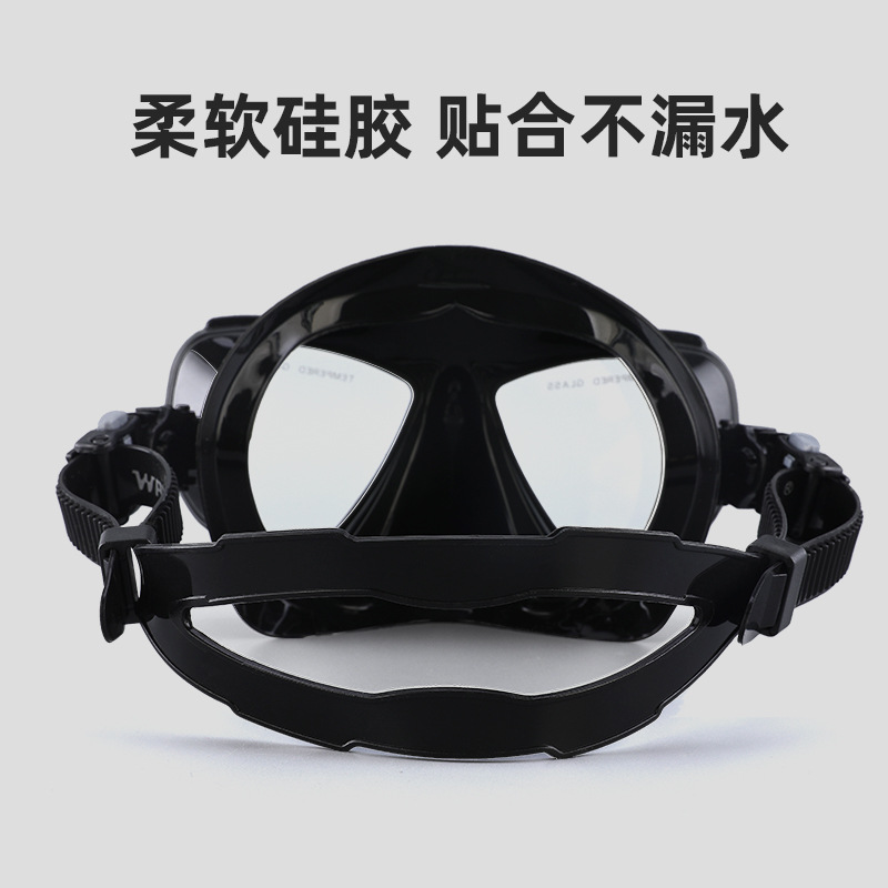 WAVE Quality Snorkeling Glass  - Freediving Mask Set のレビューと価格