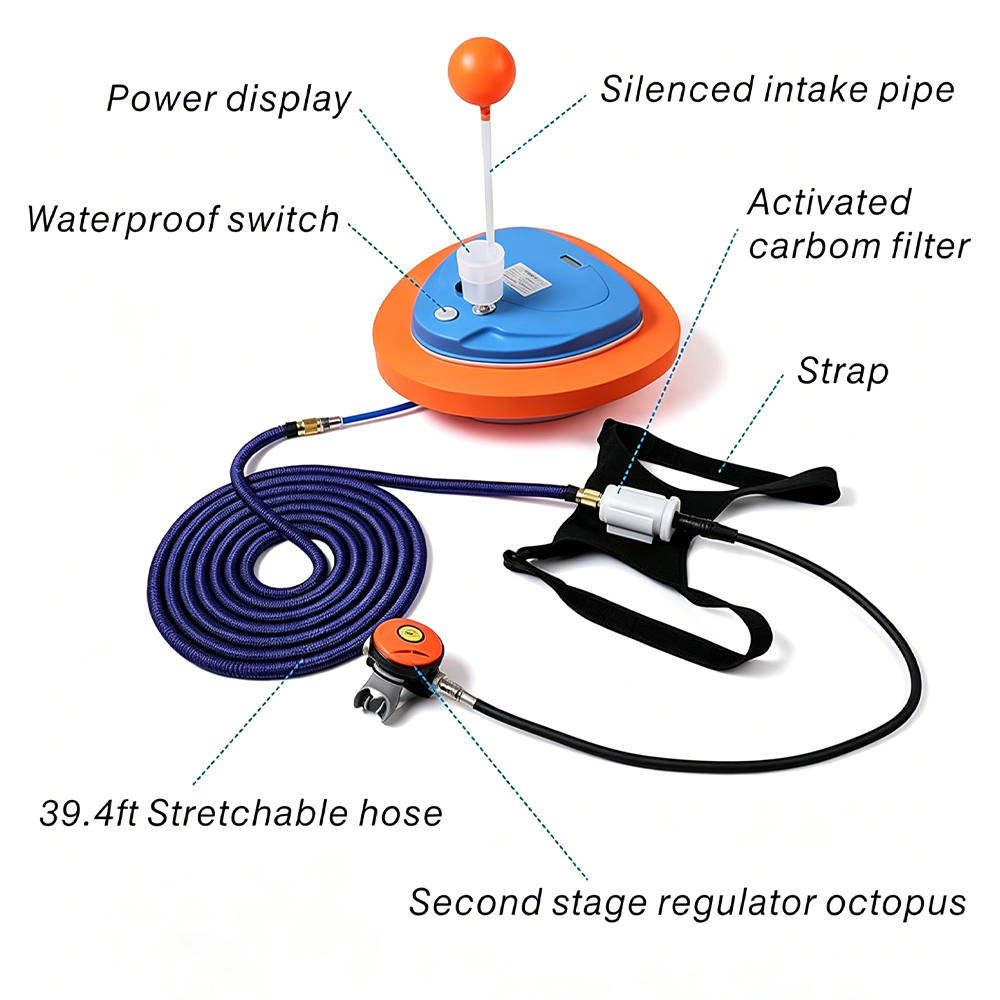 Snorkel Equipment Diving Mobil - Snorkel Dry Top のレビューと価格